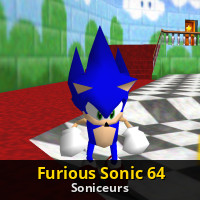 Furious Sonic 64 – Super Mario 64