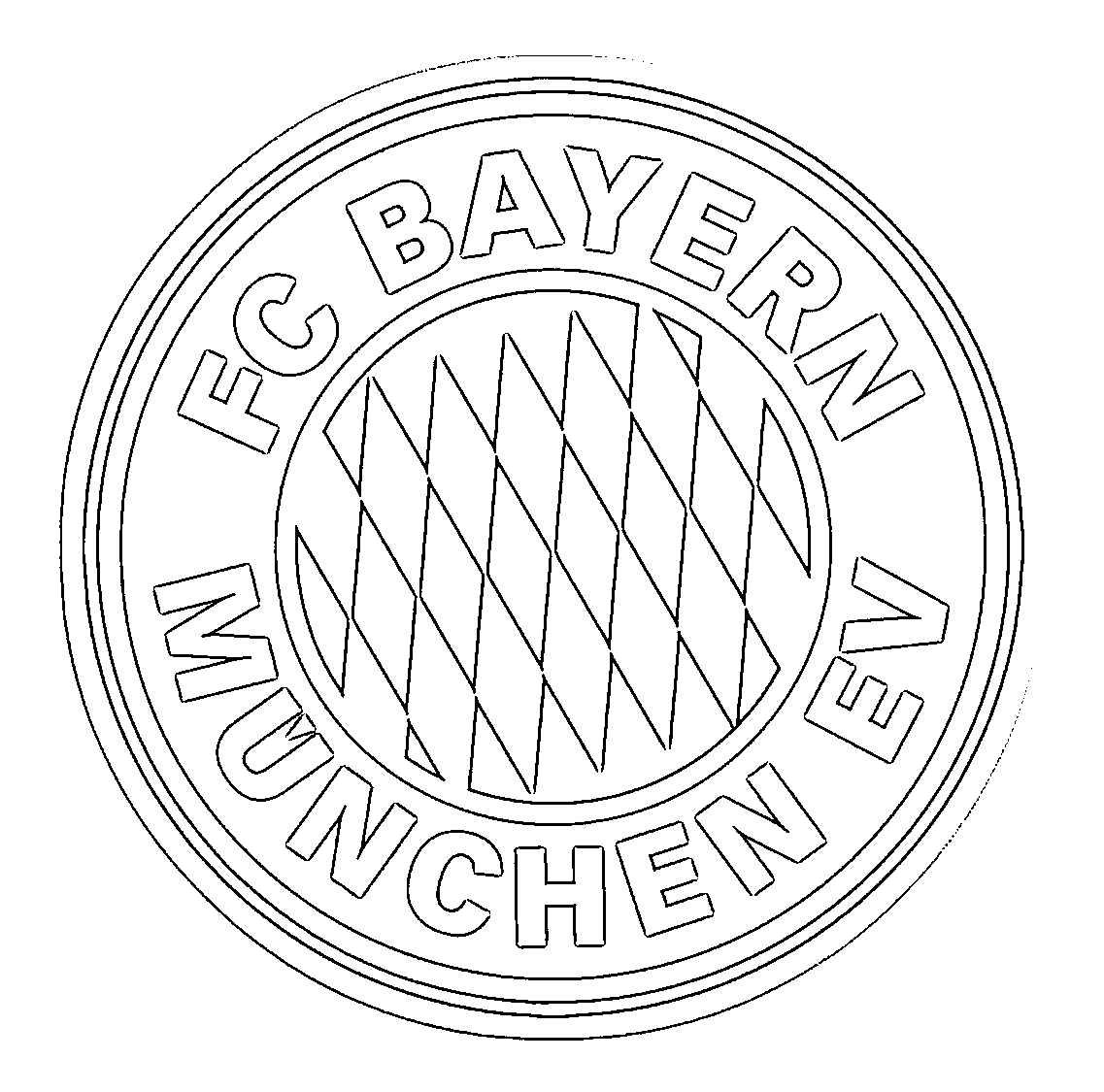 Bayern Munchen para Imprimir e Colorir