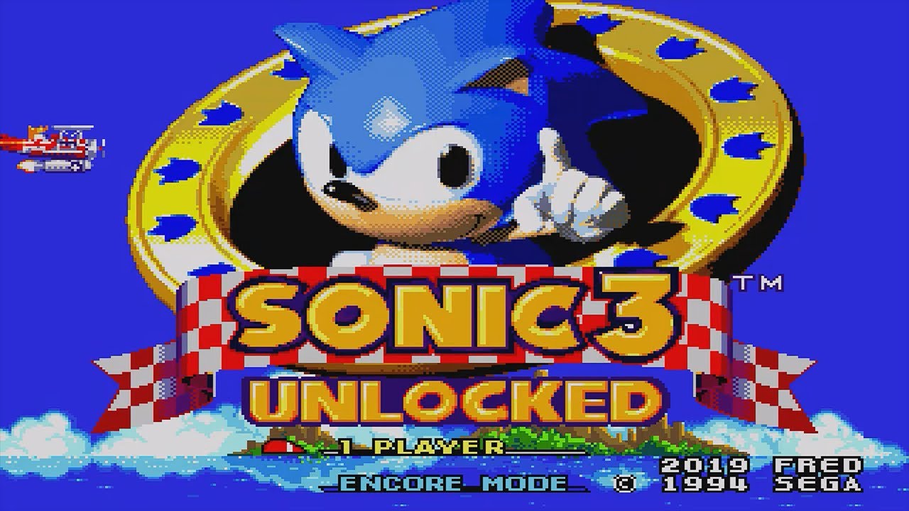 Sonic The Hedgehog 3 Unlocked