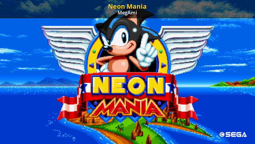 Sonic 2 Mania Edition Neon & Xenon