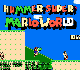 Hummer Super Mario World
