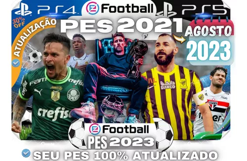 Option File Premio Pes 2021 100% Atualização 2023!