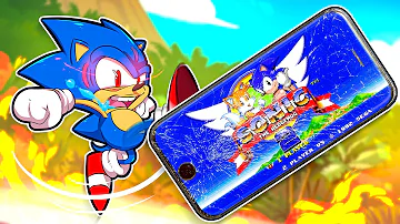 SONIC 2 NO CELULAR! (DESAFIO)