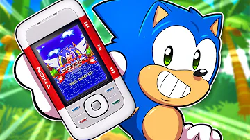 O SONIC FEITO PRA CELULAR VELHO!