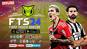 FTS 2023/2024 Com Brasileirão, Libertadores, Copa Sulamericana (Patch Android 250 MB)