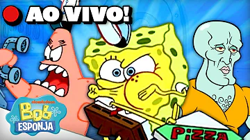 AO VIVO: As Melhores PEGADINHAS do Bob Esponja