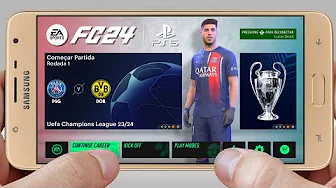 FIFA 16 MOD EA FC 2024 ANDROID 100% ATUALIZADO COM GRÁFICOS DE PS5 E NOVAS LIGAS