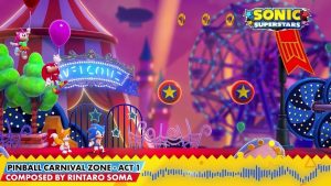 Sonic Superstars – Trilha Sonora – Pinball Carnival Act 1
