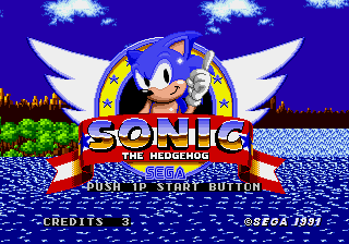 Sonic The Hedgehog (Mega Play)