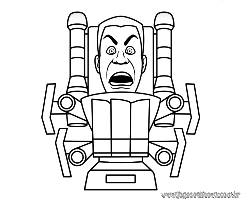 G-MAN para Colorir