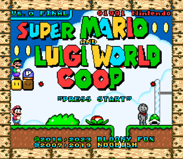 Super Mario World Co-op English V5.0