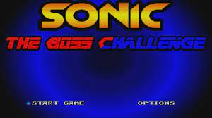 Sonic – The Boss Challenge
