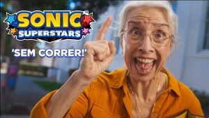 Sonic Superstars – “Sem correr!” Comercial de televisão