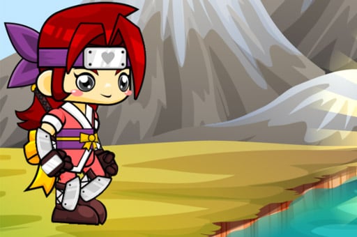 Samurai running