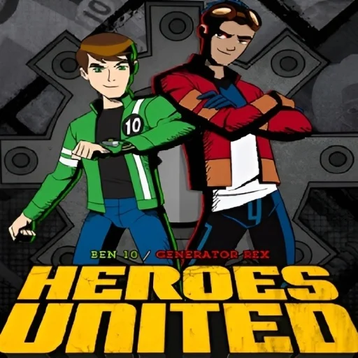 Ben 10 e o Mutante Rex Herois Unidos