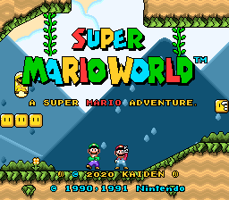 Super Marisa Adventure World – SNES