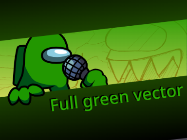 Fnf green imposter vector