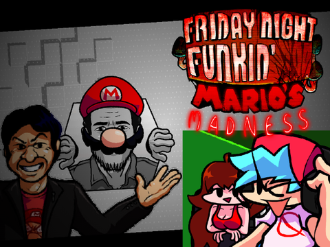 FNF – Mario Madness V2 +13 Test :) [ So Cool ]
