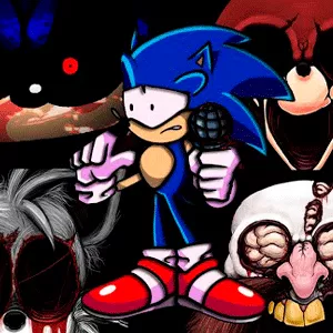 FNF: Deathmatch, but Sonic.EXE Characters sings It