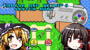 Marisa And Reimu’s Switch Hunt – SNES