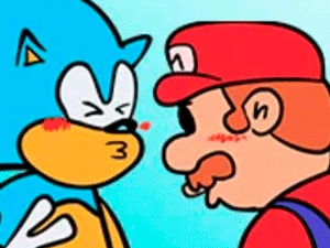 FNF: MARIO E SONIC SMOOCHIN