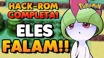 Hack-Rom ÉPICA: Os Pokémon FALAM! Baixe o game completo para CELULAR ou PC!
