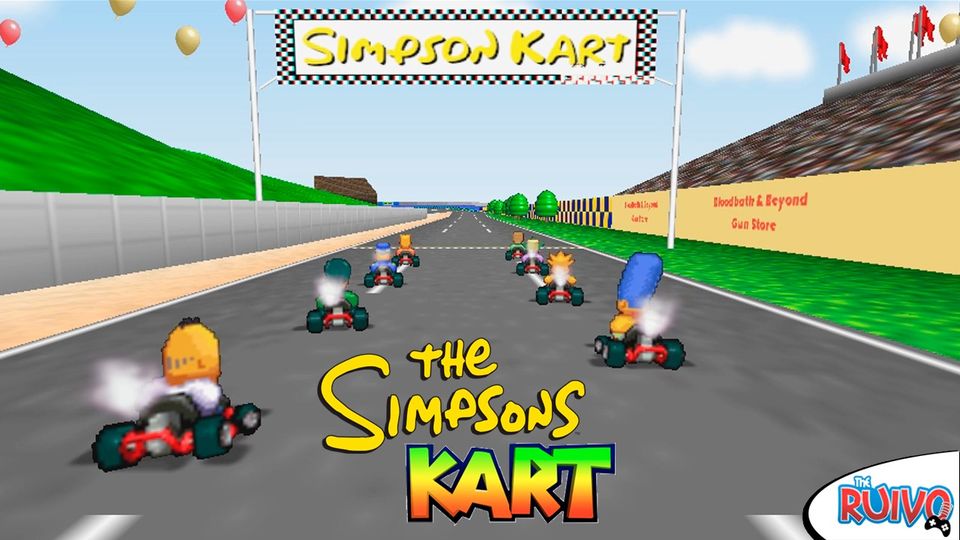 Simpson Kart 64 para Nintendo 64 - Jogos Online