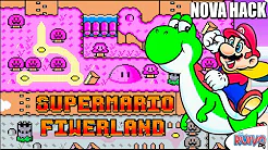 Super Mario Fiwerland 2023 no Super Nintendo