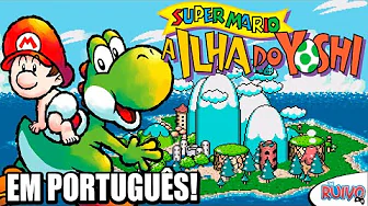 Super Mario World 2: A Ilha do Yoshi para Super Nintendo (NOVA Tradução 2023)