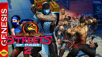 Streets of Rage 2: Mortal Kombat CX – (Hack)