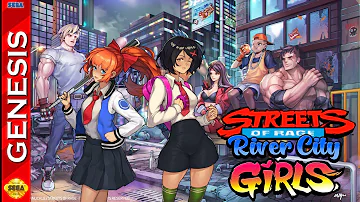 River City Girls… of Rage – Hack of Streets of Rage 2 – Sega Genesis