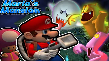 Mario’s Mansion – Luigi’s Mansion ROM Hack