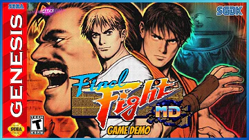 FINAL FIGHT MD PARA MEGA DRIVE/GENESIS (PORT)