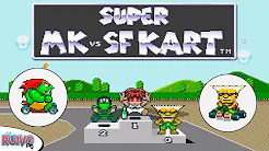 Mortal Kombat vs. Street Fighter Kart (Super Nintendo)