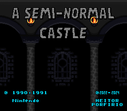 A Semi-Normal Castle – Hack of Super Mario World
