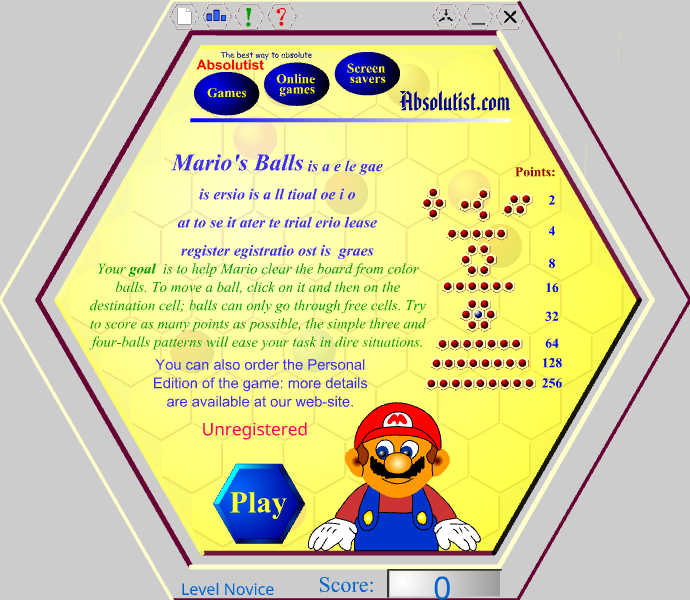 Mario’s Balls (2001)