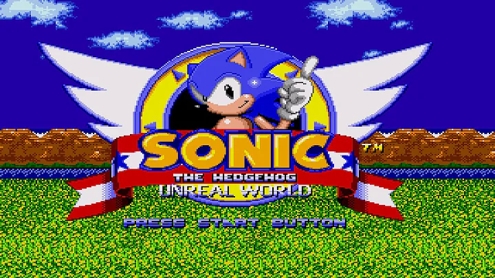 Sonic Unreal Worlds (V1.1) - Jogos Online