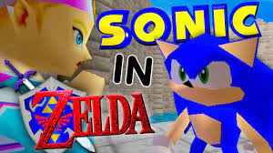 Sonic in Ocarina of Time