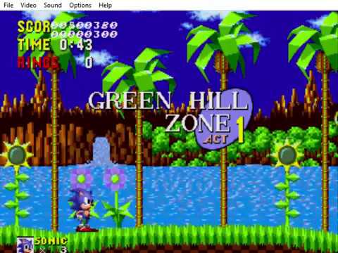 Sonic The Hedgehog God Mode - Jogos Online