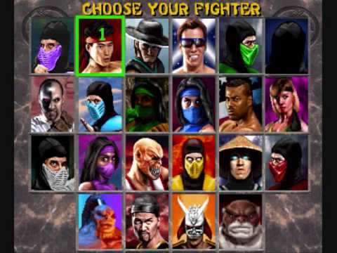 Mortal Kombat II Characters Secrets