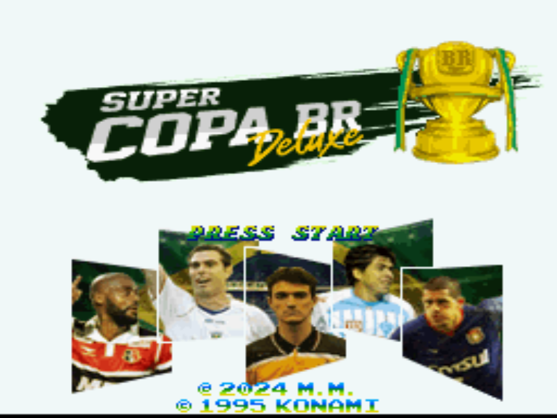 Super COPA BR 2024 para Super Nintendo (ISS Deluxe)