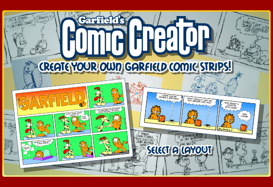 Garfield Comic Creator - Jogos Online