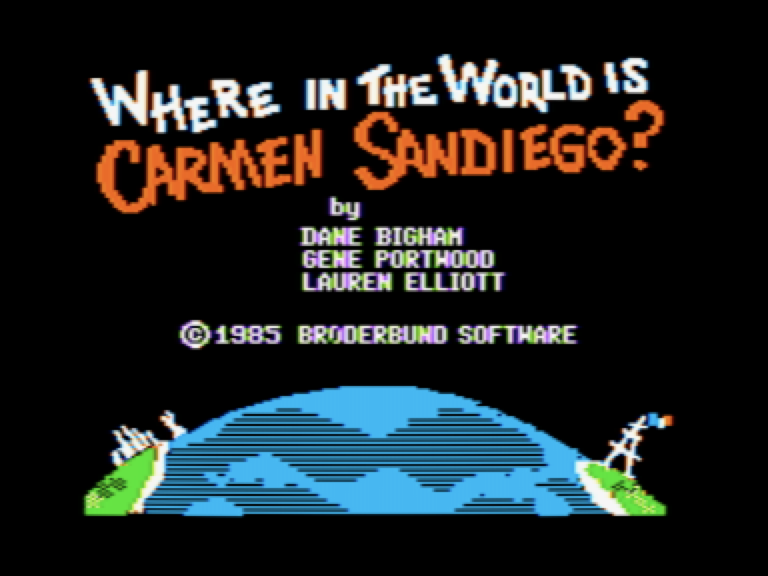 Where in the World is Carmen Sandiego? v2.1 (woz-a-day collection) - Jogos Online