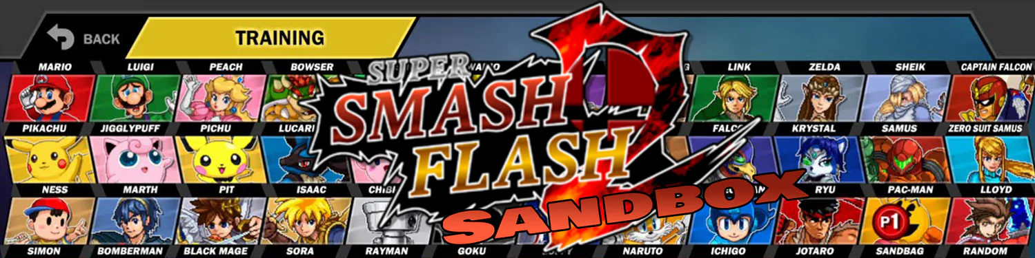 Super Smash Flash 2 Sandbox - Jogos Online