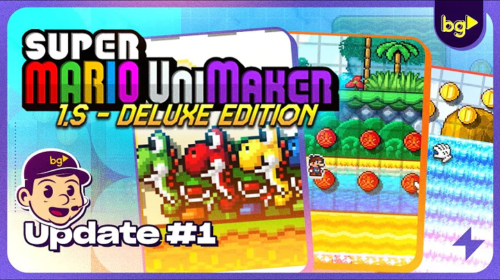 MOEDAS VERMELHAS, YOSHIS COLORIDOS e mais! | UniMaker 1.S Deluxe 🍄