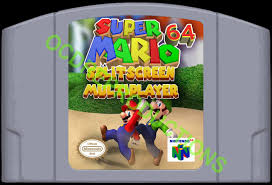 Super Mario 64 Split Screen Multiplayer