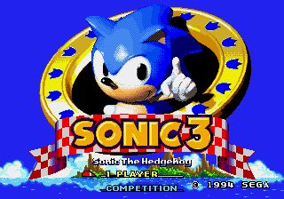 Sonic 3 Cz (v2.0) – Sega Genesis (Mega Drive)