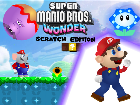 Super Mario Bros Wonder Scratch Edition