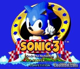 Sonic the Hedgehog 3 (Mega Drive)