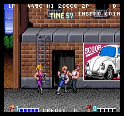 Double Dragon (bootleg with HD6309) [Bootleg]
